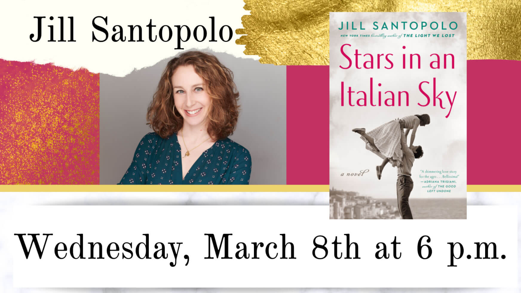Jill Santopolo presents Stars in an Italian Sky