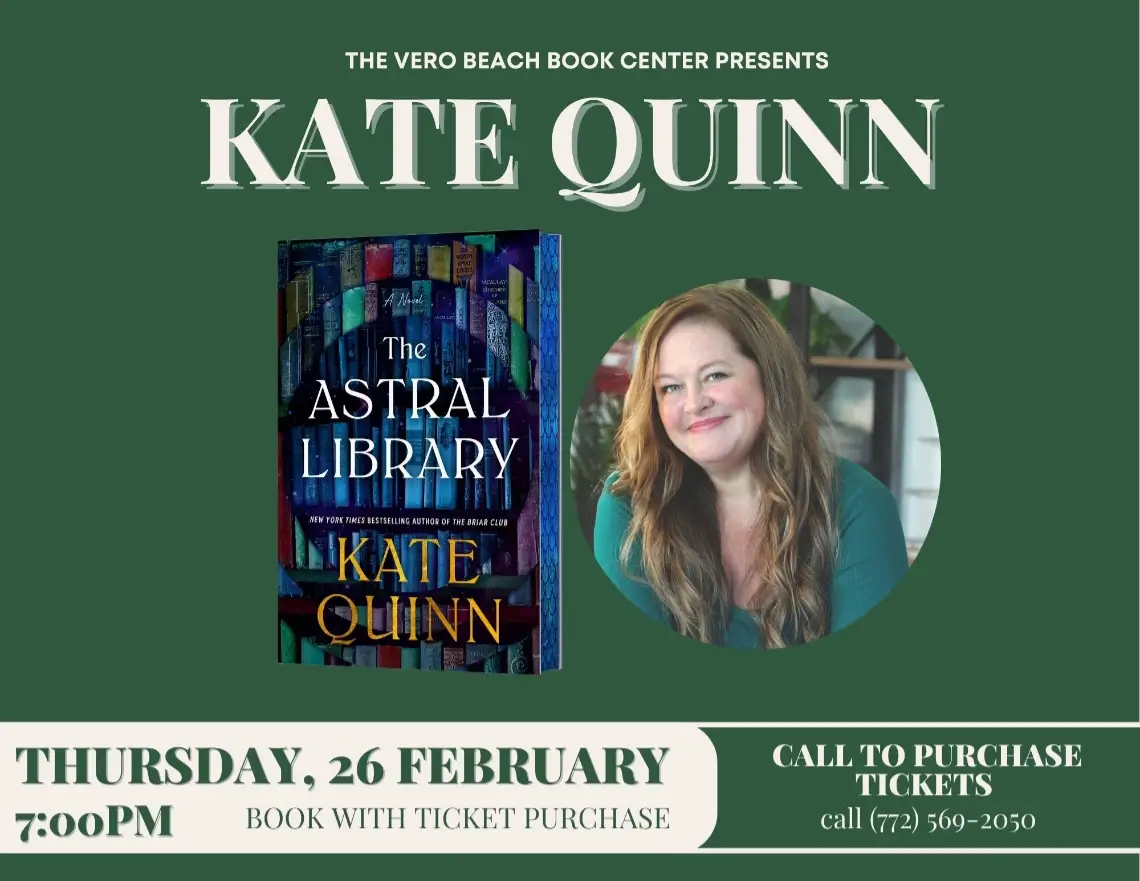 Kate Quinn presenting The Astral Library